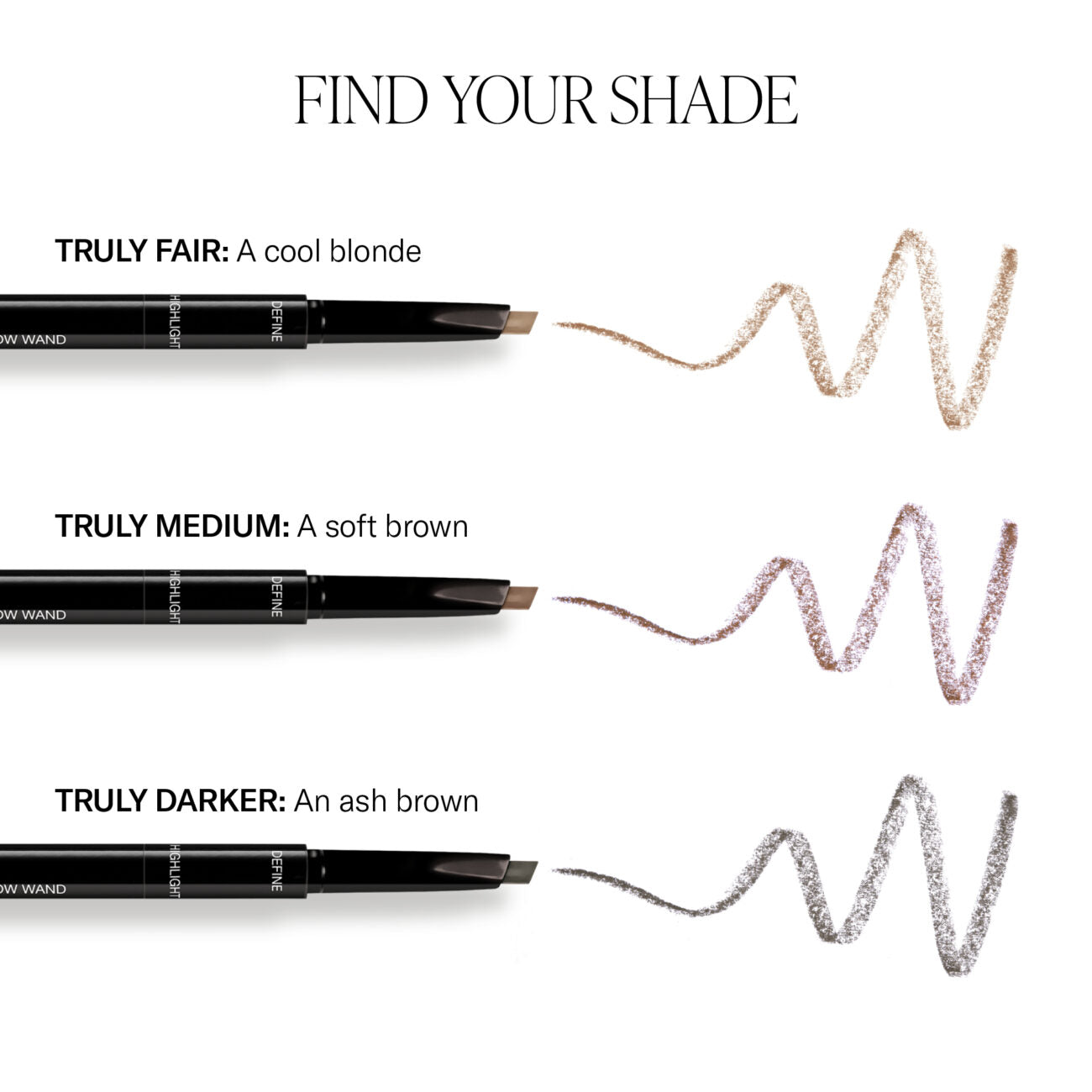 Mii Beautifying Brow Wand - Truly Medium 02 (Soft Brown)