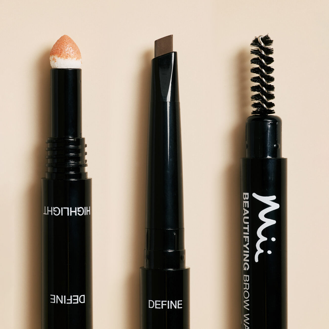 Mii Beautifying Brow Wand - Truly Medium 02 (Soft Brown)