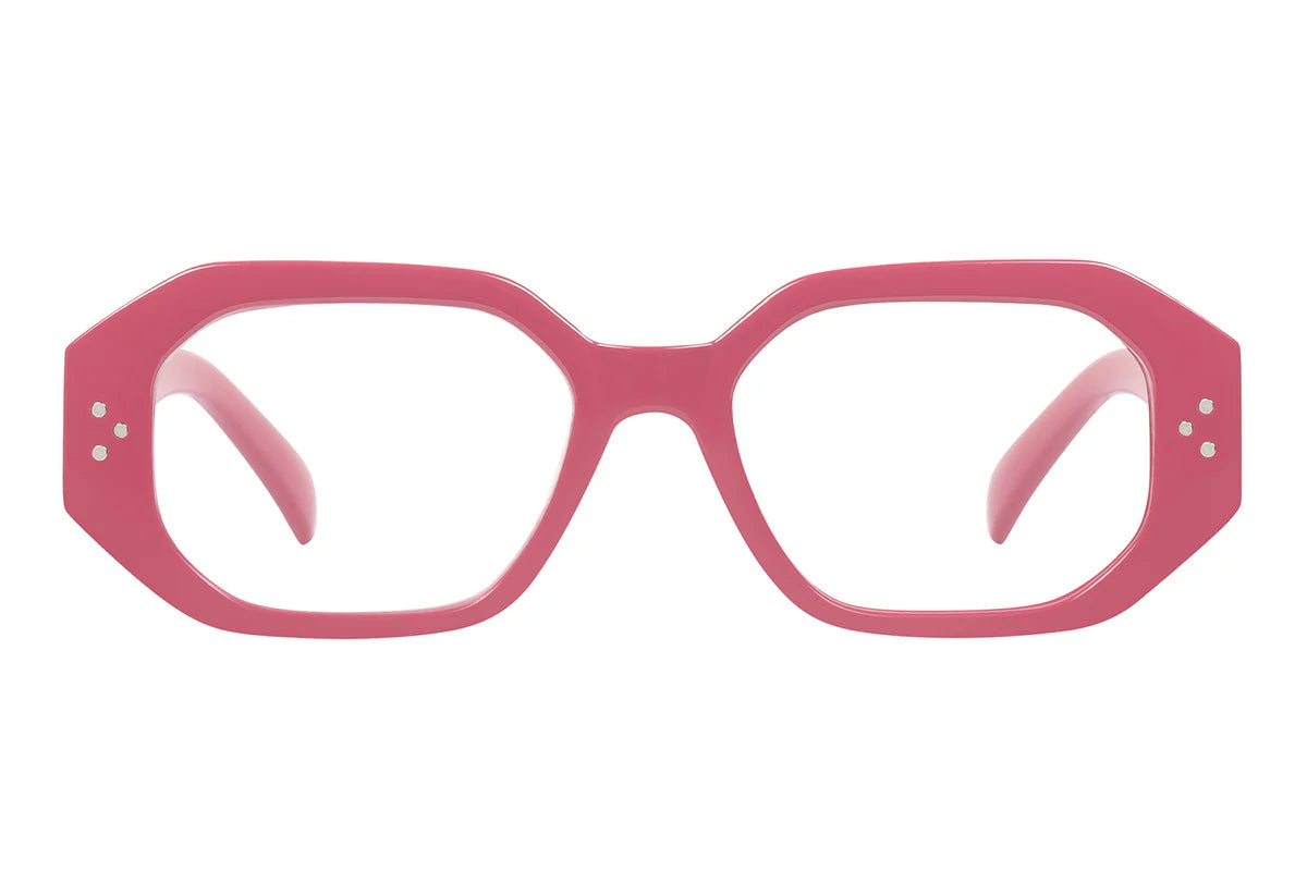 DOMENICA SOLID   PINK READING GLASSES