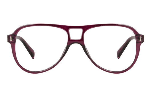 SERGIE TRANSP BORDEAUX READING GLASSES