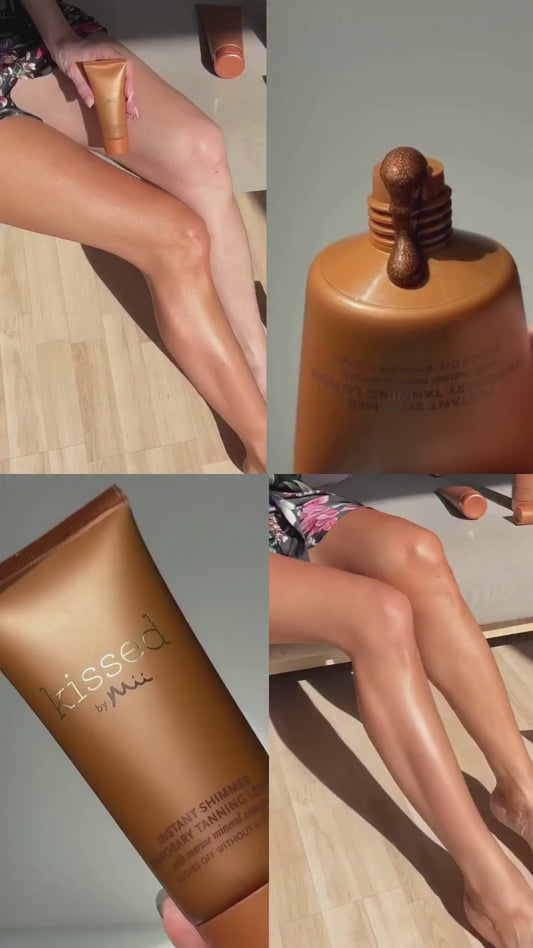 Kissed Instant Shimmer Temporary Tanning Lotion
